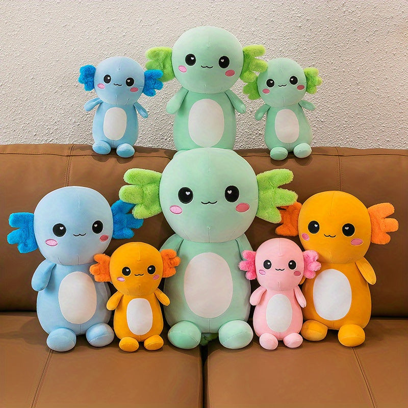 Axolotl Plush Cute Pink Axolotl Stuffed Animal Kawaii Soft Plush Pillow Axolotl Home Decoration Gift