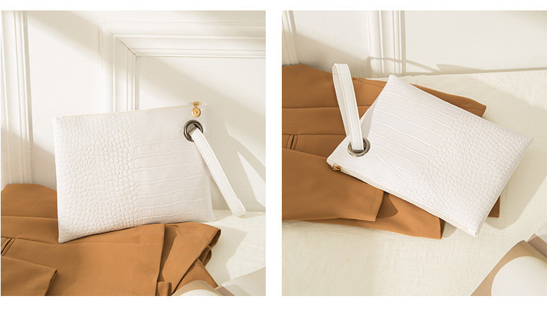 Womens Simple Large-Capacity Clutch Bag With Print