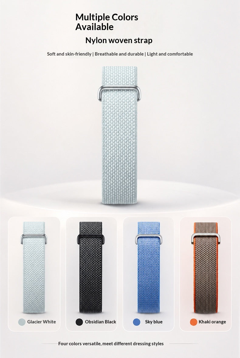 Nylon Loop Strap With A Sporty Vibe