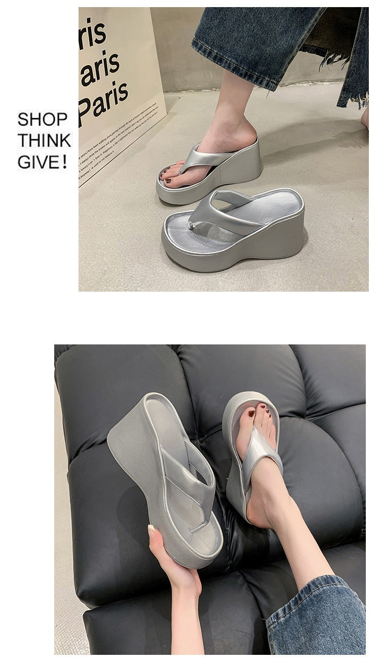 Summer Outdoor Beach Thick-soled Wedge Sandals
