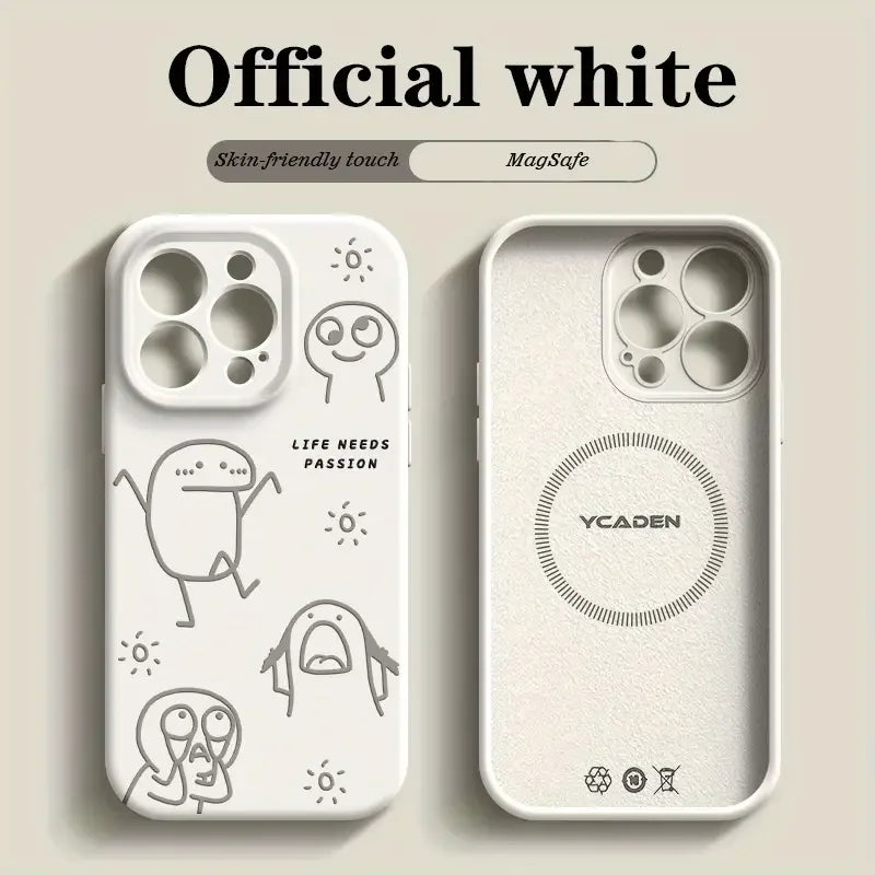 Customized TPU Material Pink Dog Phone Case for iPhone 17/16/15/14... Pro Max Shock Absorber Anti-Drop Back Cover with Model Ins