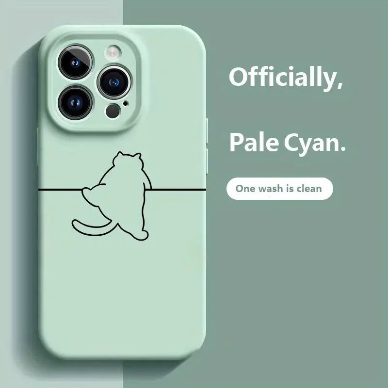 Pink Cross Design Phone Case Waterproof Anti-Drop Soft TPU Back Cover for iPhone 17/16/15/14... Pro Max Girl's Mobile Phone Case