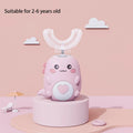 Children U-Shaped 360° Electric Silicone Toothbrush – Smart Cartoon Sonic Rechargeable