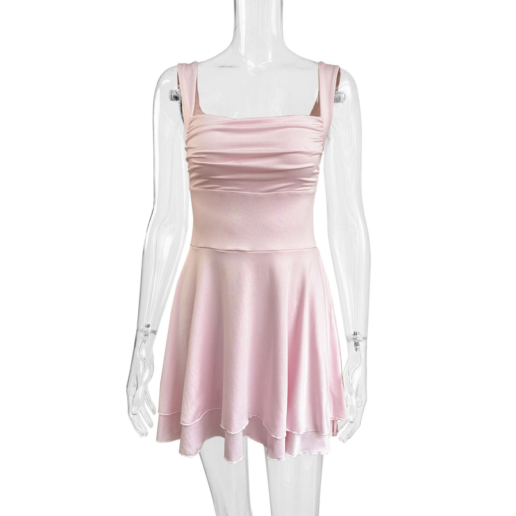 Fashionable Casual Sleeveless Strap Womens Dress