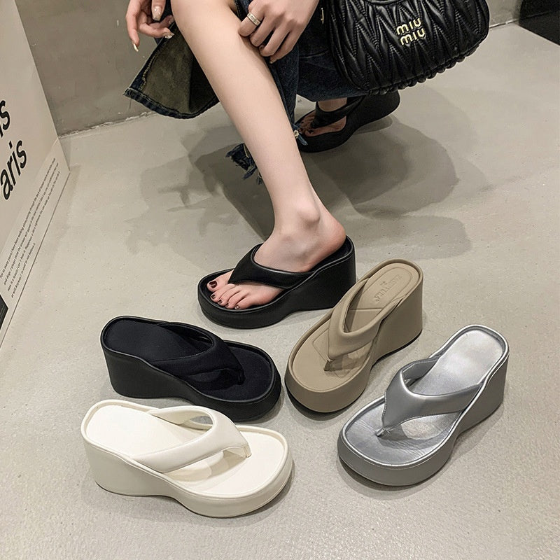 Summer Outdoor Beach Thick-soled Wedge Sandals