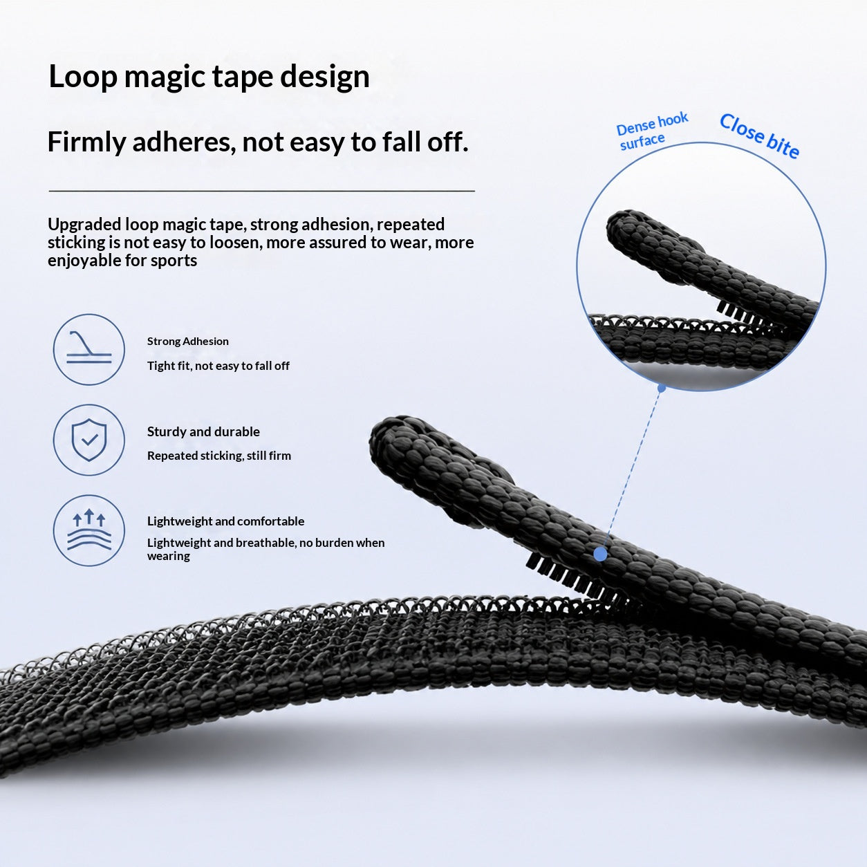 Nylon Loop Strap With A Sporty Vibe