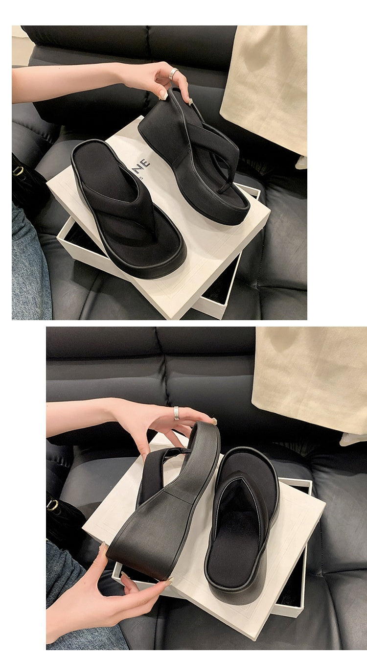 Summer Outdoor Beach Thick-soled Wedge Sandals