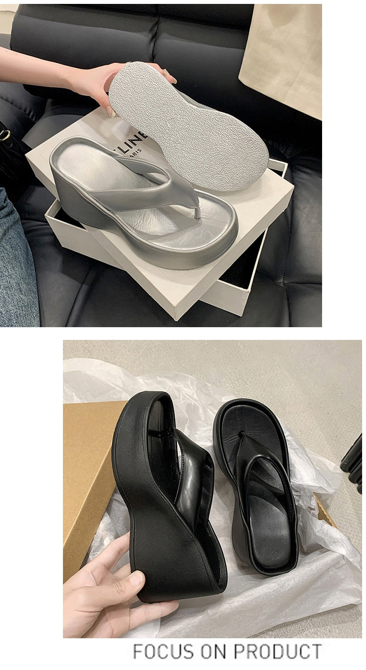 Summer Outdoor Beach Thick-soled Wedge Sandals