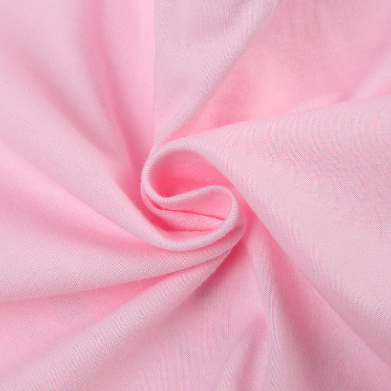 Cute Pink Halter Top – Soft, Stylish  Flattering