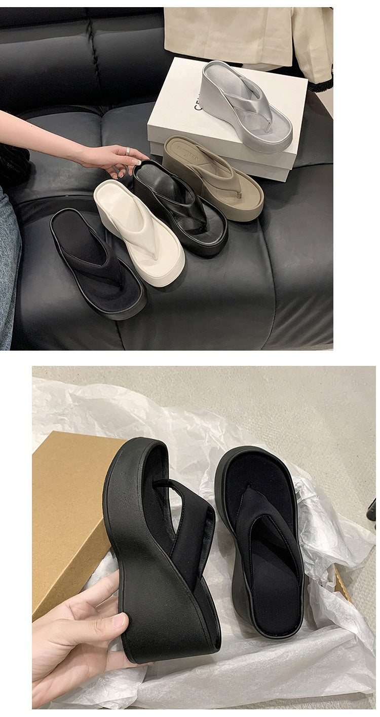 Summer Outdoor Beach Thick-soled Wedge Sandals