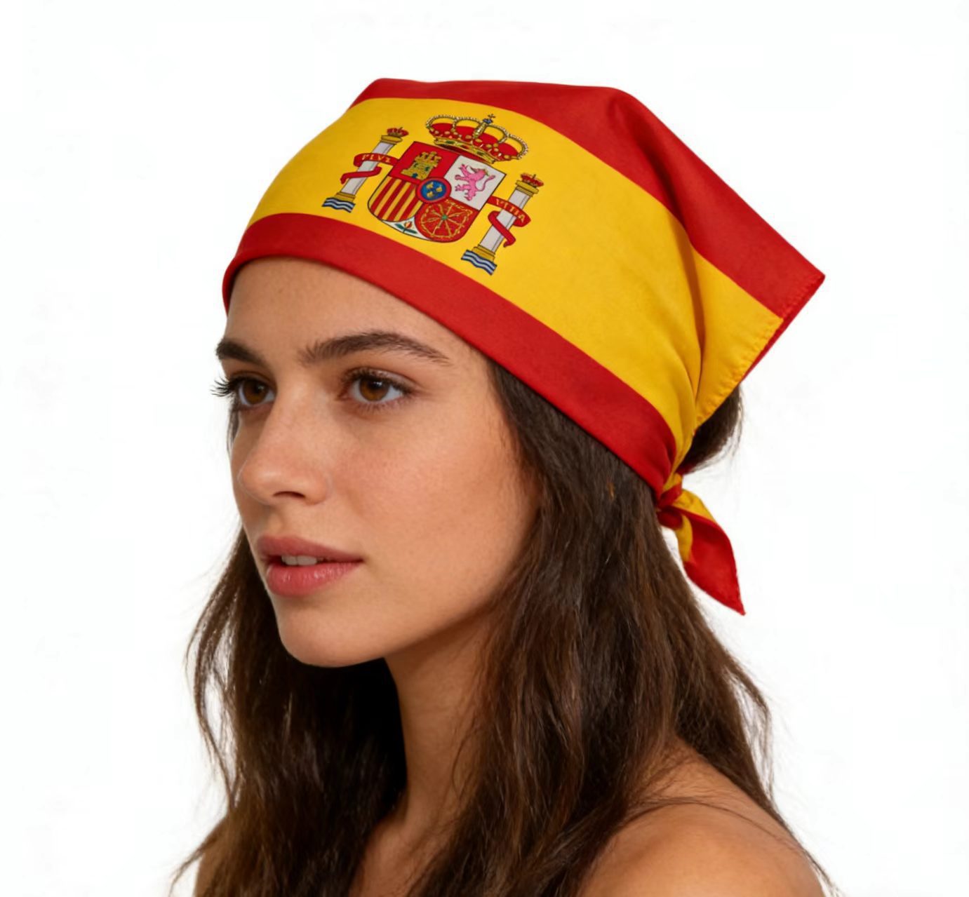 World Cup National Flag-printed Square Scarf