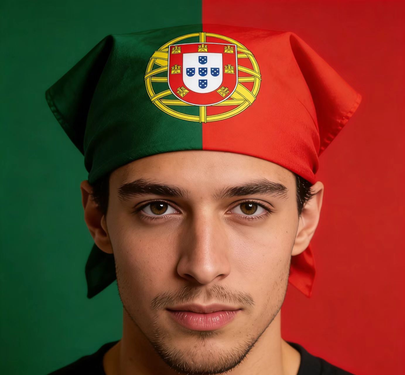 World Cup National Flag-printed Square Scarf